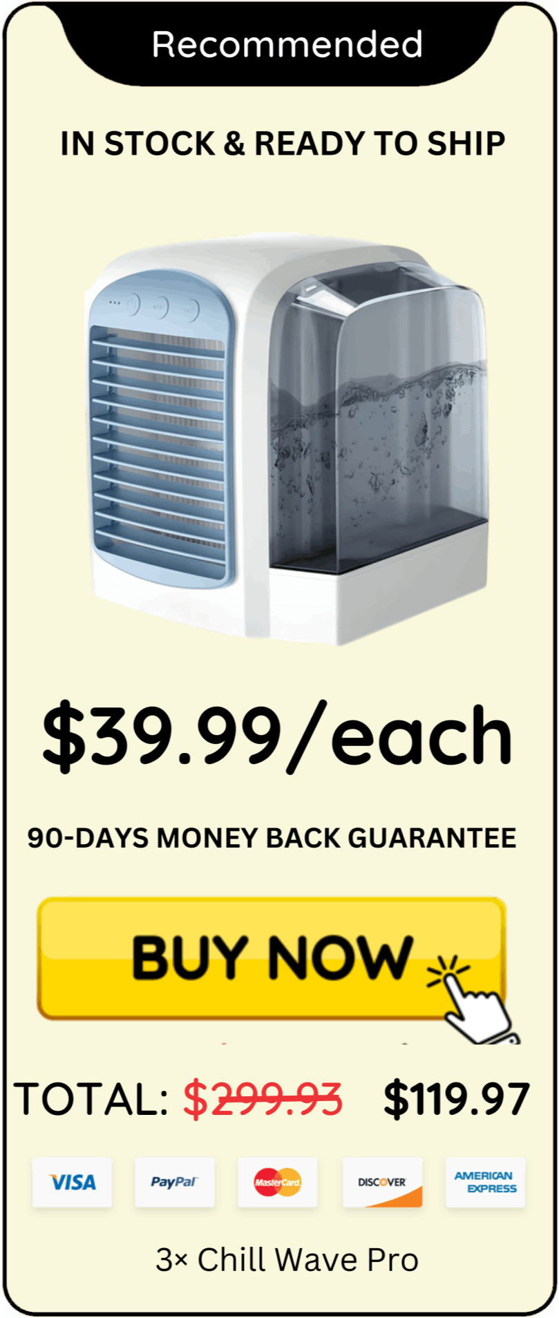 Chill Wave Pro Package price